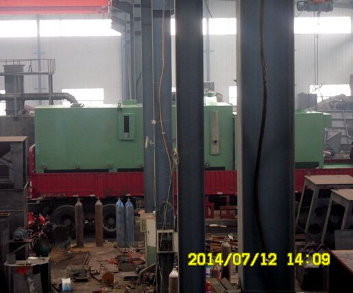 鋼結構拋丸機發(fā)貨