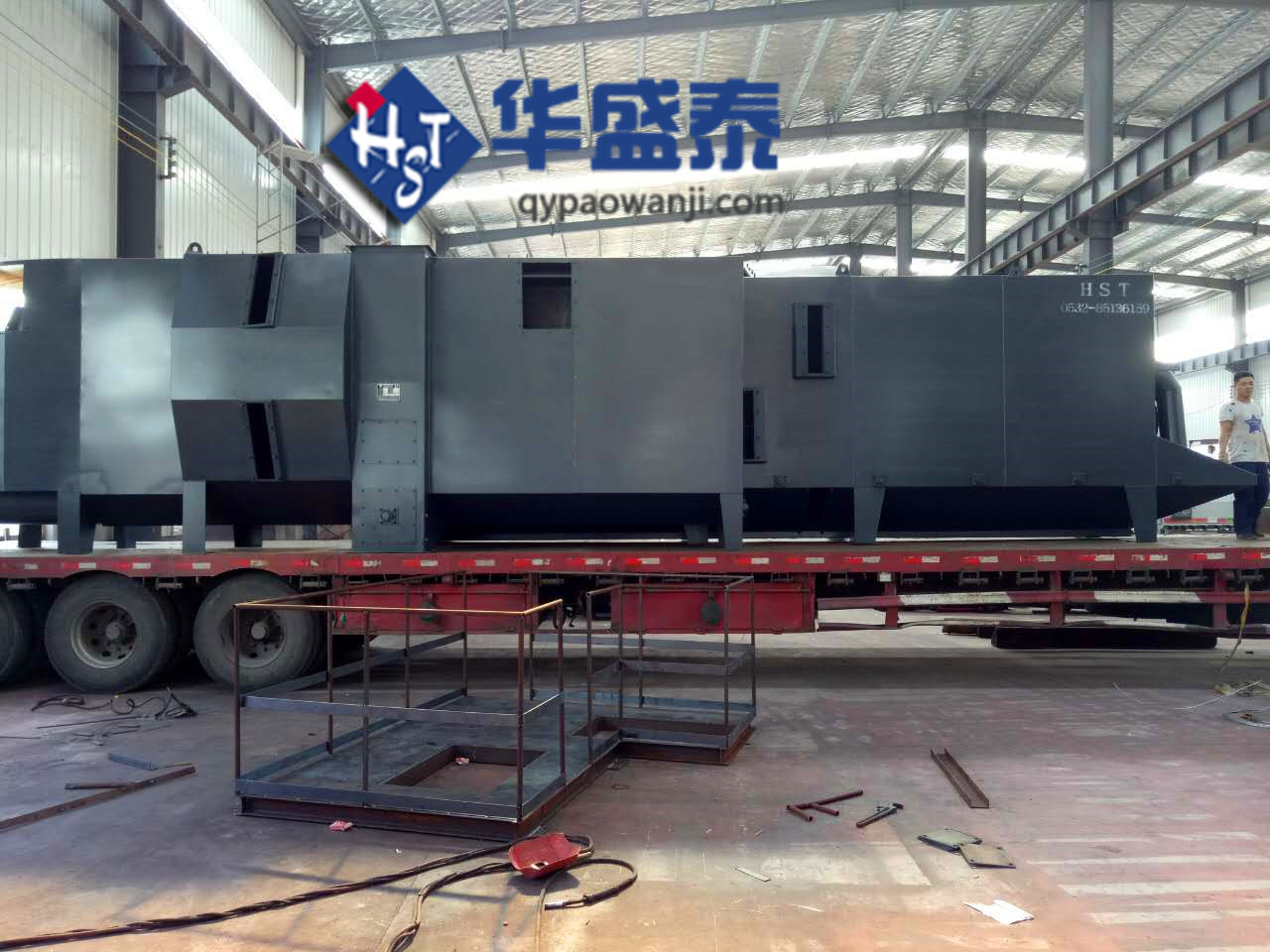 發往大連懸鏈381拋丸機|懸鏈通過式拋丸機廠家價格|圖片視頻