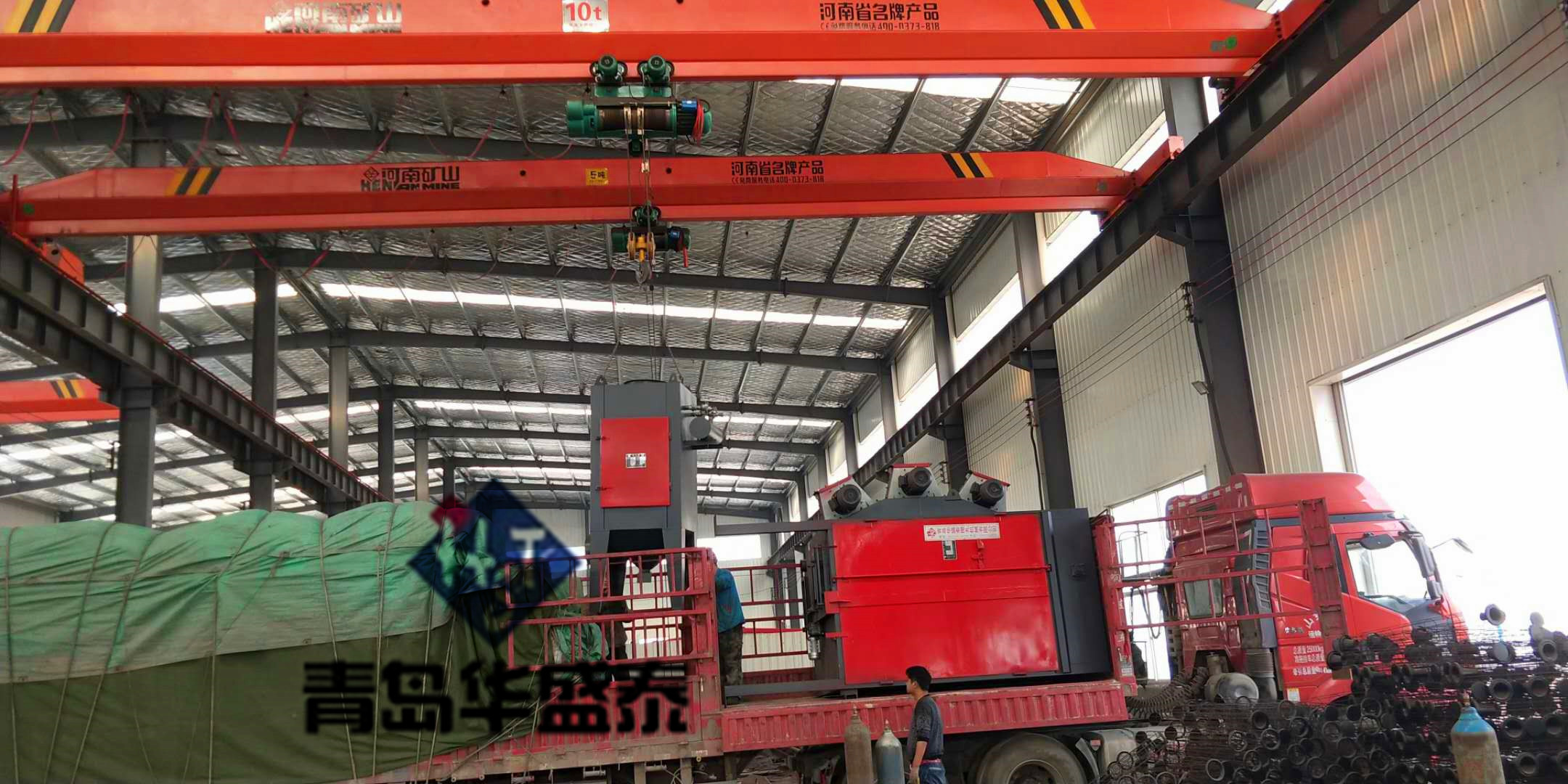 3710拋丸機發往江西宜春市