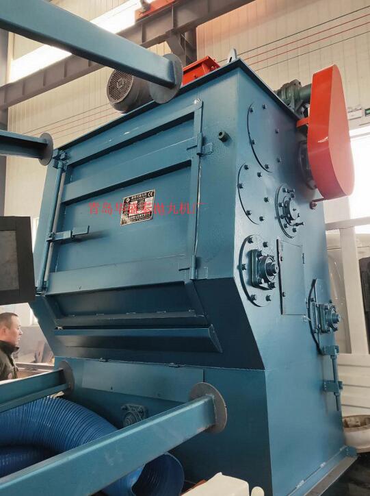 山東青島萊西市履帶式拋丸機Q326發貨