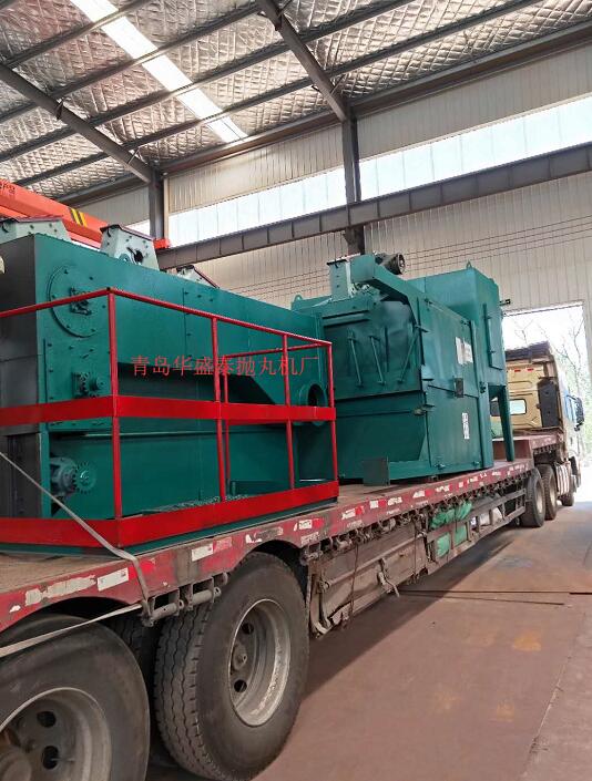 雙吊鉤拋丸機一臺3710一臺377發往內蒙古包頭2019年