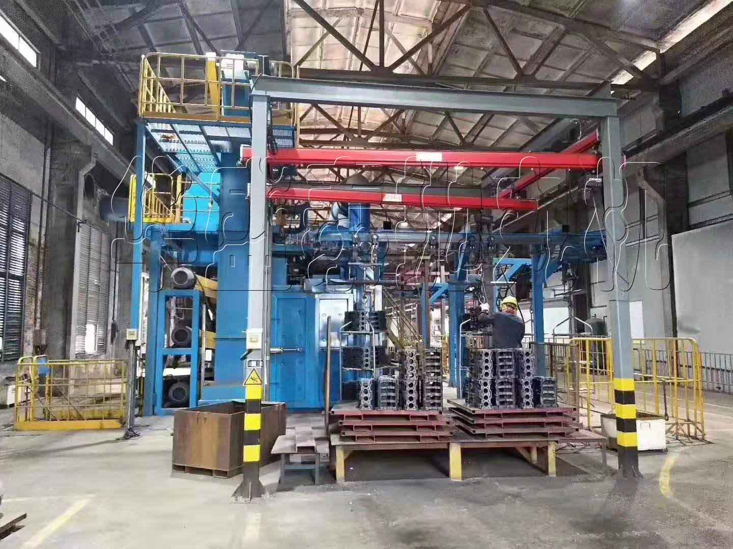 hst38系列多工位吊鏈式拋丸機好用嗎，大家來說說
