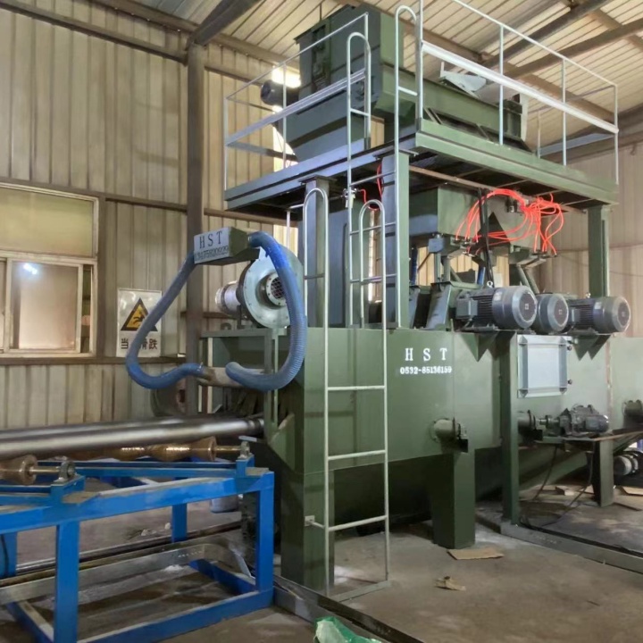 油罐噴砂除銹防腐_油庫防腐打砂除銹機(jī)_防銹涂油機(jī)