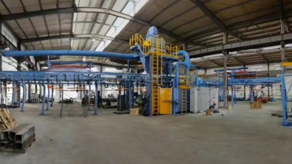 拋丸除銹機(jī)型號_除銹拋丸機(jī)工作原理_U型鋼拋丸除銹機(jī)