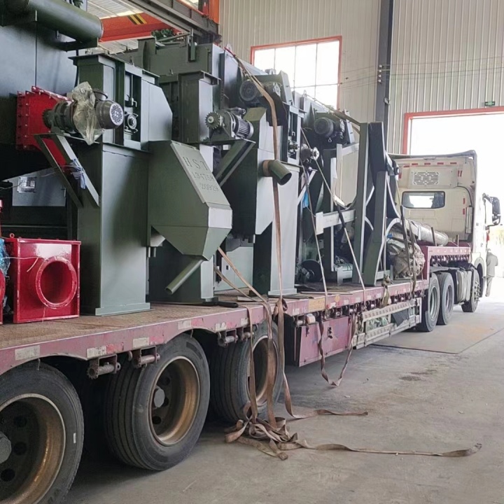 除銹拋丸機(jī)操作步驟視頻_除銹拋丸機(jī)的作用和工作原理_橡膠履帶式拋丸除銹機(jī)