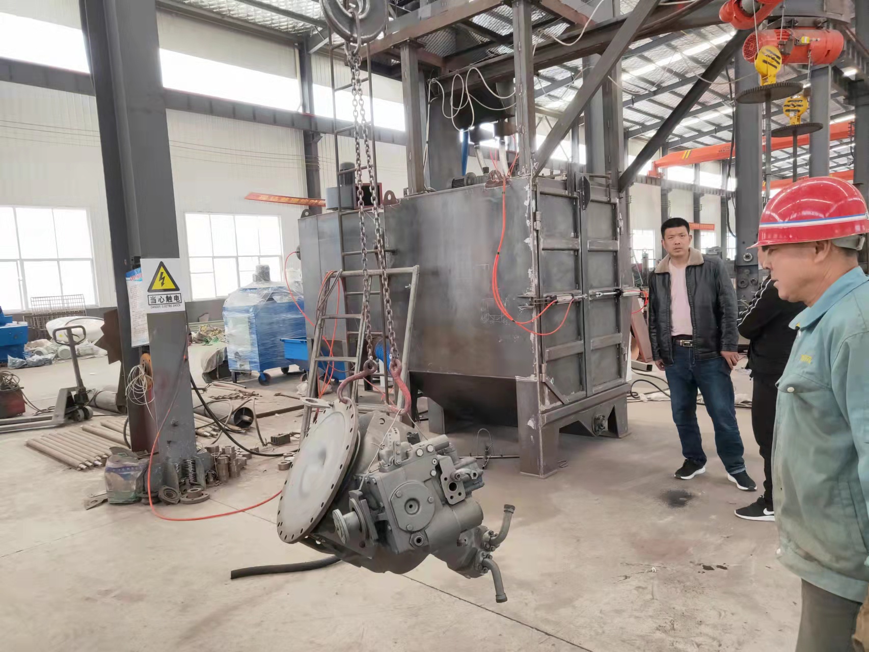 古力蓋打砂清理機_古力蓋打砂清理機_古力蓋打砂清理機