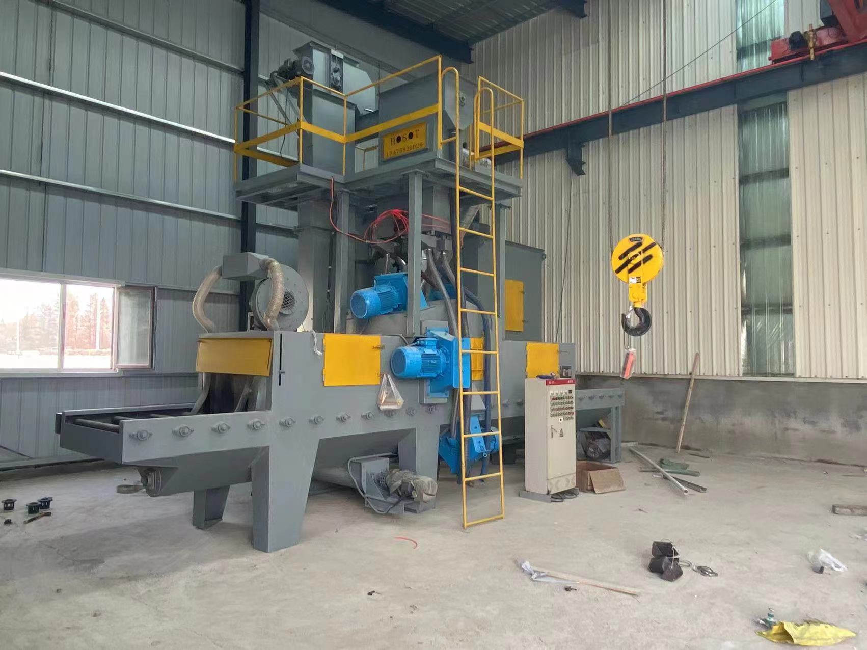 管道防腐噴砂除銹_管道防腐打砂除銹機(jī)_管道噴砂除銹機(jī)