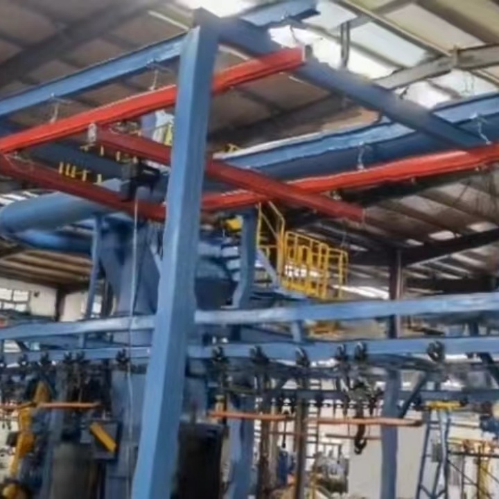 鑄造閥門打砂機_鑄造砂輪機_鑄件打砂機